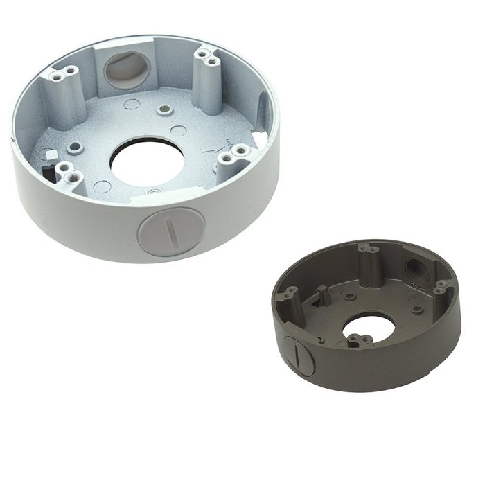 b1-b-w.jpg B1-B/W Big dome camera base for cable managerment size 4.75inch.