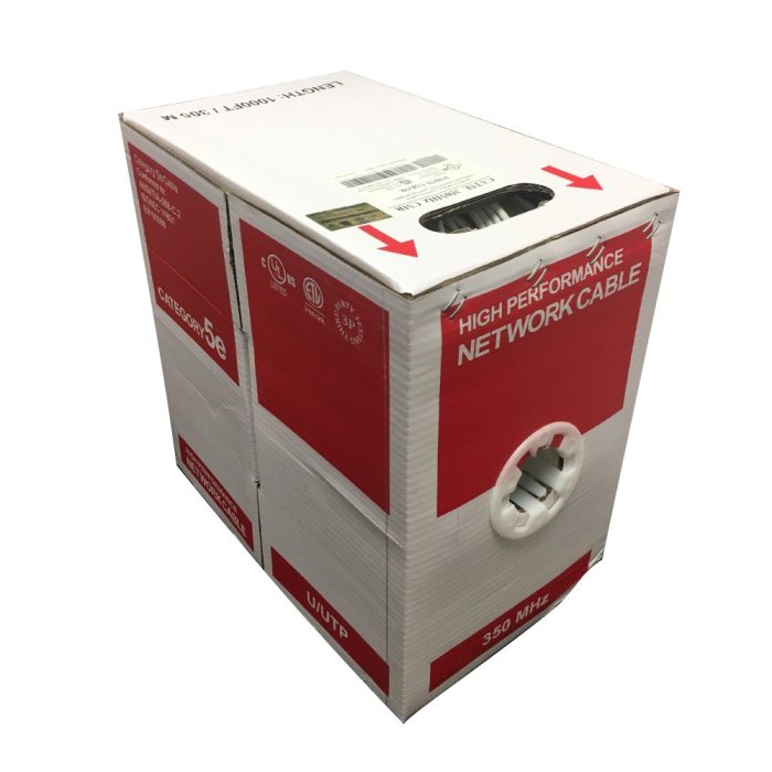 cat5e-ccu-1000-or.jpg Cat5e-CCU-1000-OR 1000ft Bare Copper (CCU) UTP Cat5e Ethernet Cable
